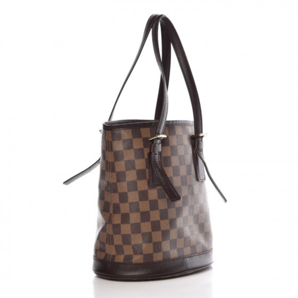 LOUIS VUITTON Damier Ebene Marais Bucket 23 - Picture 4 of 16